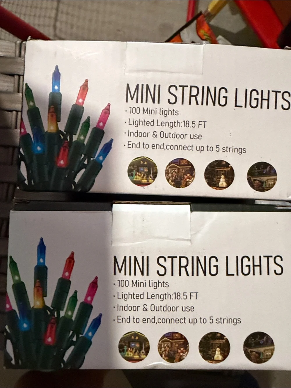 Mini Christmas String Lights - Multicolor